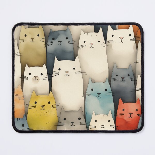Item preview, Creative funny cat art. Contemporary animal art designed and sold by GiriaGallery.