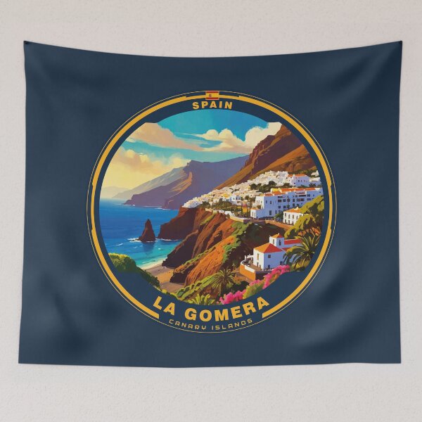 Item preview, La Gomera Canary Islands Spain designed and sold by Thistle-TShop.