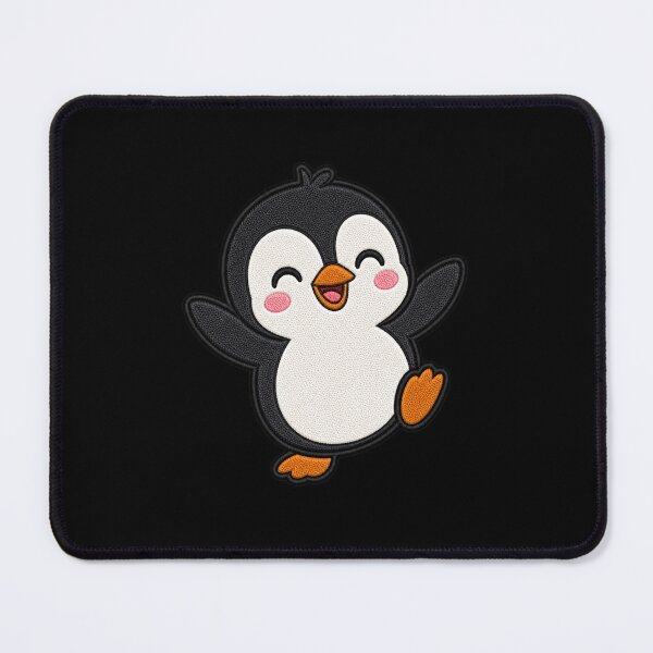 Item preview, Dancing Penguin Kawaii Cute Funny Penguin Cartoon Sticker designed and sold by ColorSplash123.