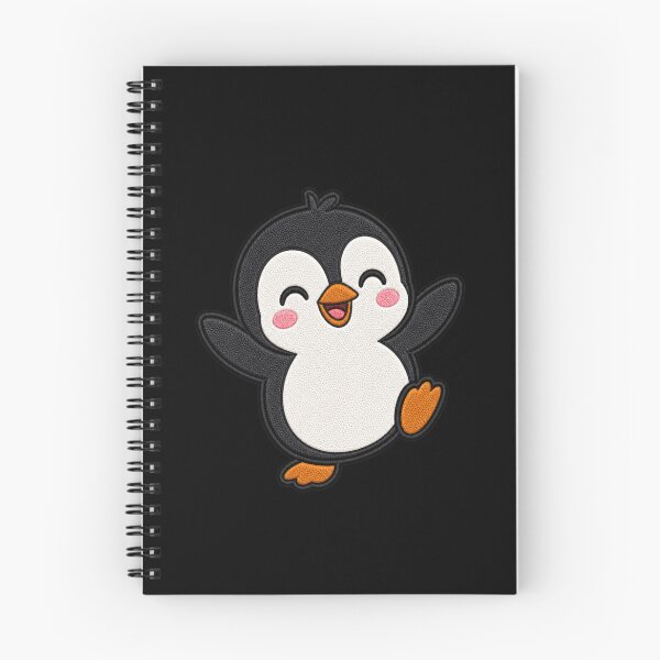 Item preview, Dancing Penguin Kawaii Cute Funny Penguin Cartoon Sticker designed and sold by ColorSplash123.