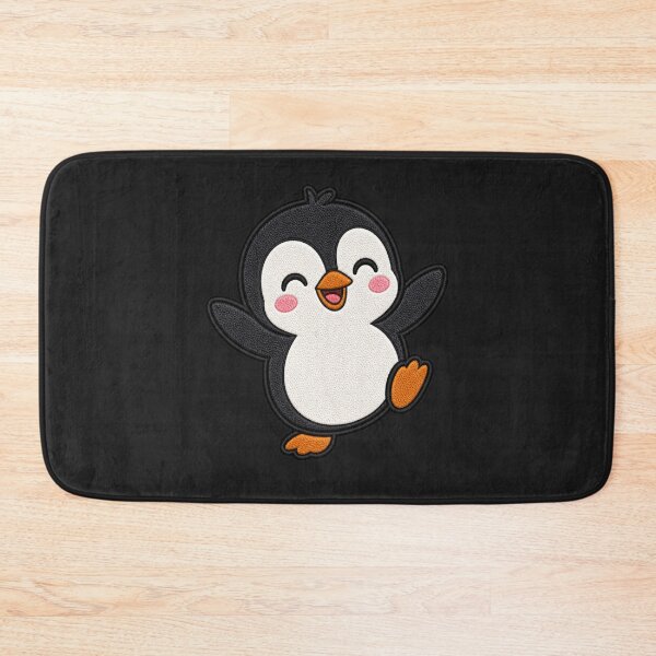Item preview, Dancing Penguin Kawaii Cute Funny Penguin Cartoon Sticker designed and sold by ColorSplash123.