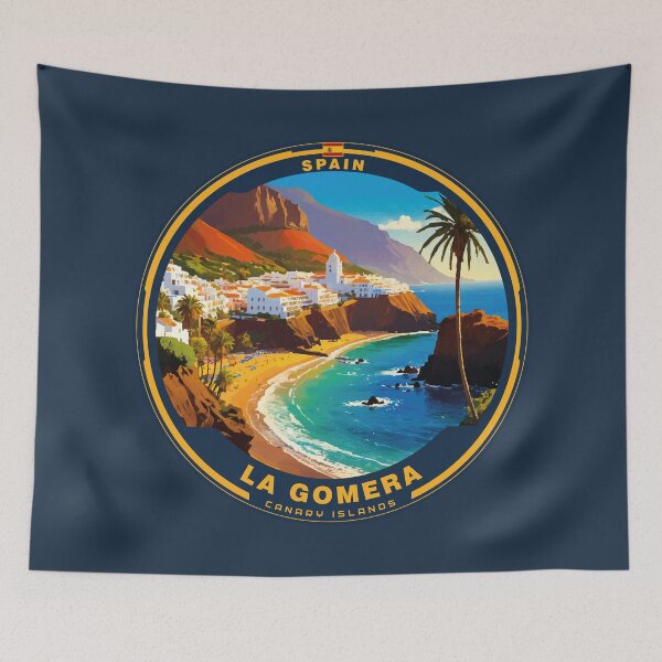 Item preview, La Gomera Canary Islands Spain designed and sold by Thistle-TShop.