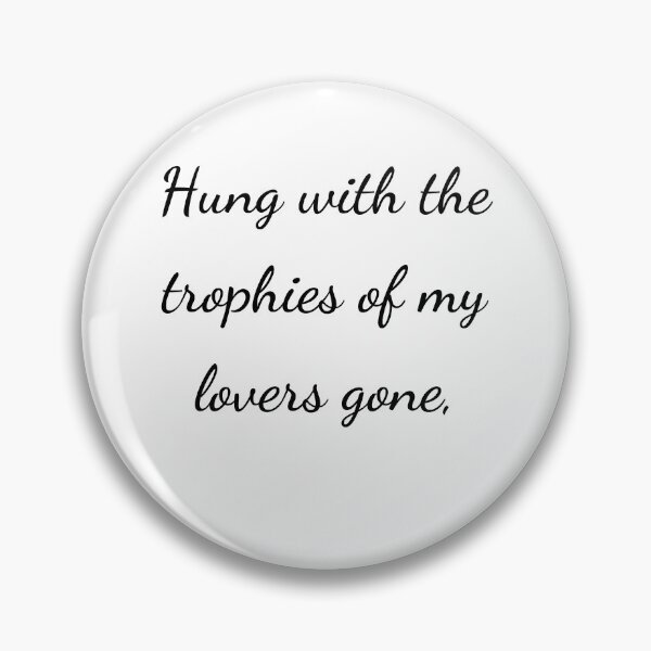 Item preview, "Hung with the trophies of my lovers gone," - handwriting black designed and sold by ariksworld.