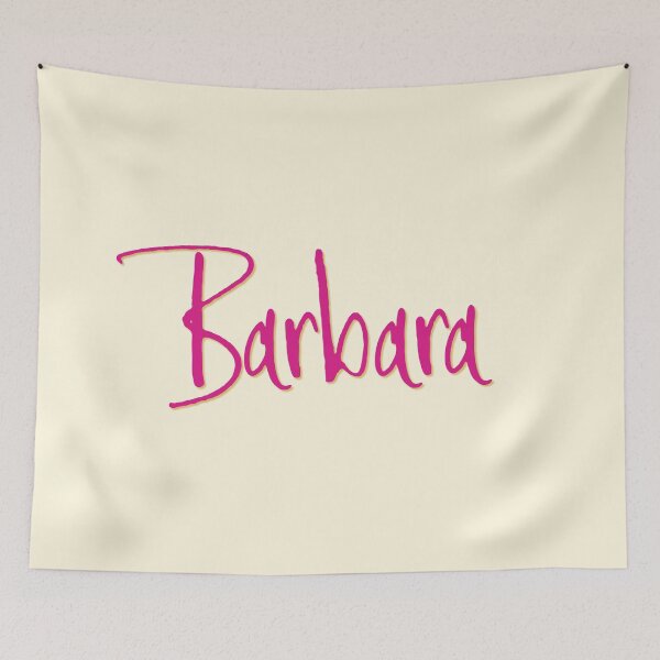 Item preview, BARBARA personalized type design designed and sold by CharlottePlaceArt.