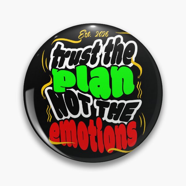 Item preview, Trust The Plan Not The Emotions I Trading Psychology I Trader Mindset designed and sold by Riskt8ker Shop.