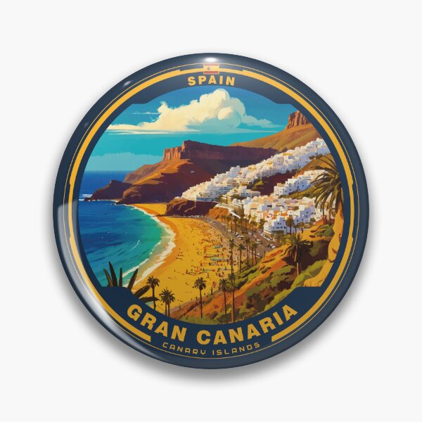 Item preview, Gran Canaria Canary Islands Spain designed and sold by Thistle-TShop.