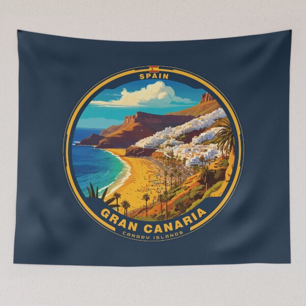 Item preview, Gran Canaria Canary Islands Spain designed and sold by Thistle-TShop.