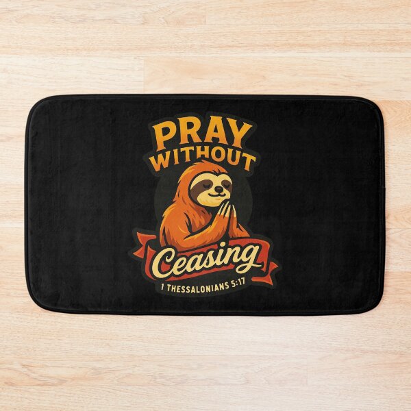 Item preview, 1 Thessalonians 5:17 Pray Without Ceasing designed and sold by plushism.
