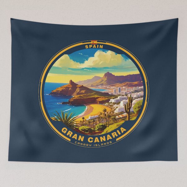 Item preview, Gran Canaria Canary Islands Spain designed and sold by Thistle-TShop.