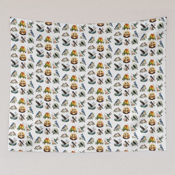 Item preview, Birds Collection Sticker | Cute & Colorful Bird Set | Wildlife Nature Aesthetic designed and sold by Ishratparween11.