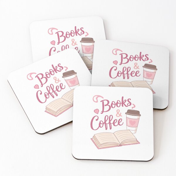Item preview, Books and Coffee Sticker | Bookworm Sticker | Reading Aesthetic Sticker | Book Lover Gift | BookTok Sticker designed and sold by CUTE & FUN CREATIONS.