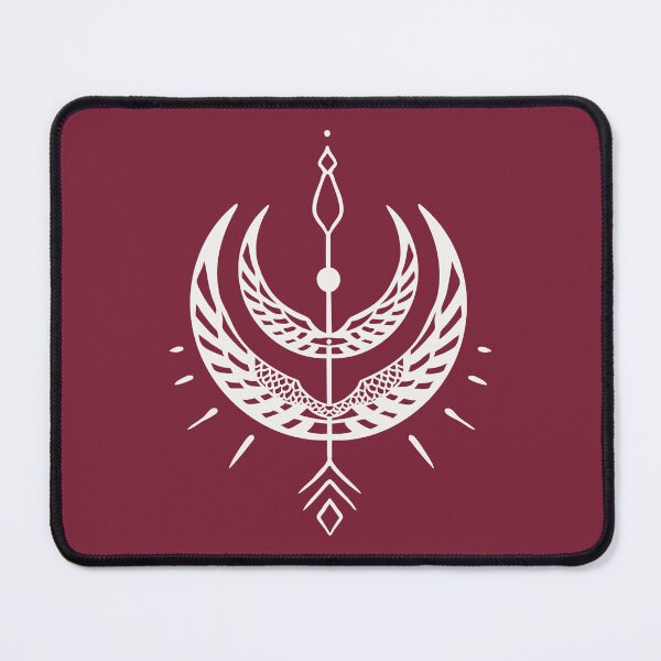 Item preview, Chi Tribe Symbol – Beige on Red designed and sold by Dada Chi.
