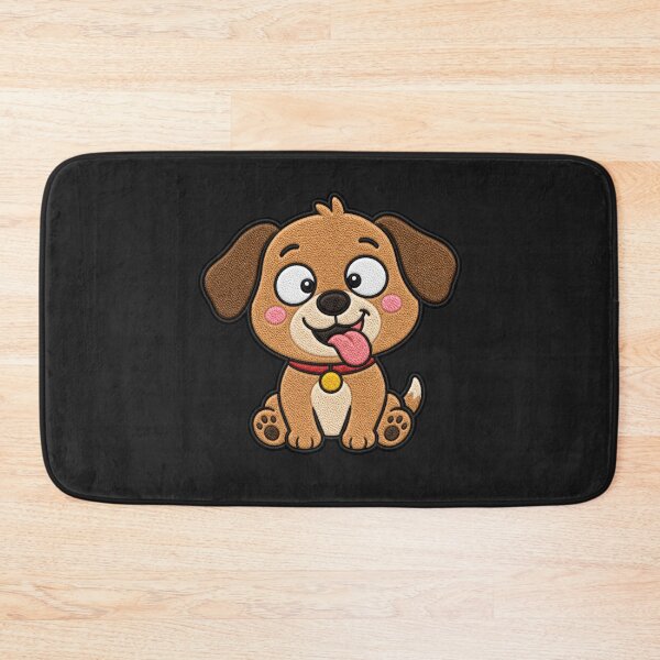 Item preview, Silly Dog Kawaii Cute Funny Goofy Dog Cartoon Sticker designed and sold by ColorSplash123.