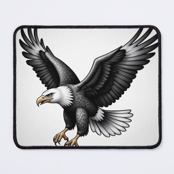 Item preview, Majestic Eagle Portrait – Realistic Pencil Drawing of a Powerful Bird of Prey designed and sold by Henrylifestyle2.