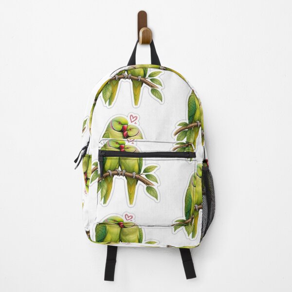 Item preview, Love Birds Parrot Sticker | Cute Couple Parrots | Romantic Nature Design designed and sold by Ishratparween11.
