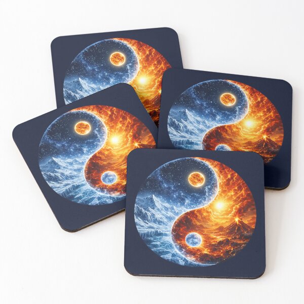 Item preview, Yin Yang, cold and heat. designed and sold by FluffyGallery.