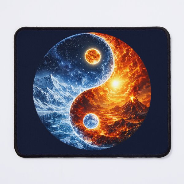 Item preview, Yin Yang, cold and heat. designed and sold by FluffyGallery.