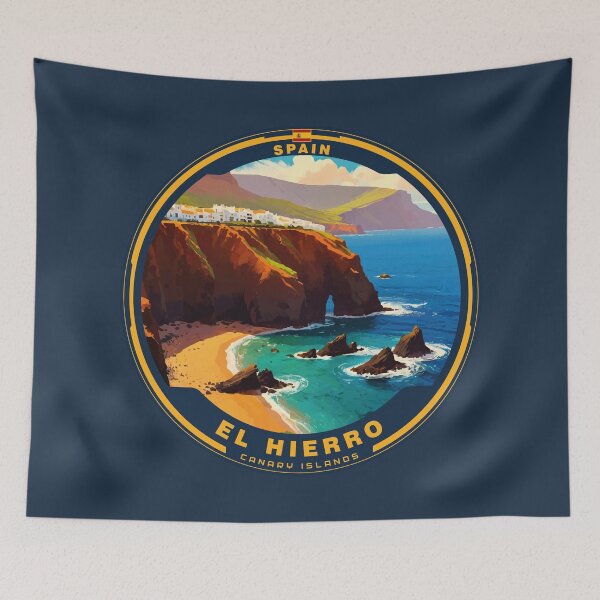 Item preview, El Hierro Canary Islands Spain designed and sold by Thistle-TShop.