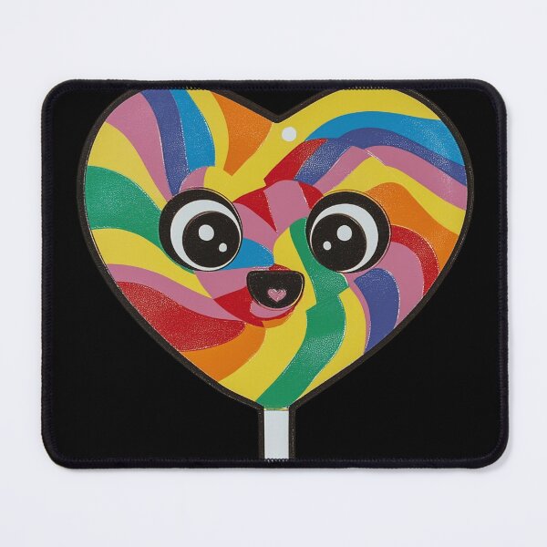 Item preview, Rainbow Love Heart Lollipop designed and sold by LivingWithDan.