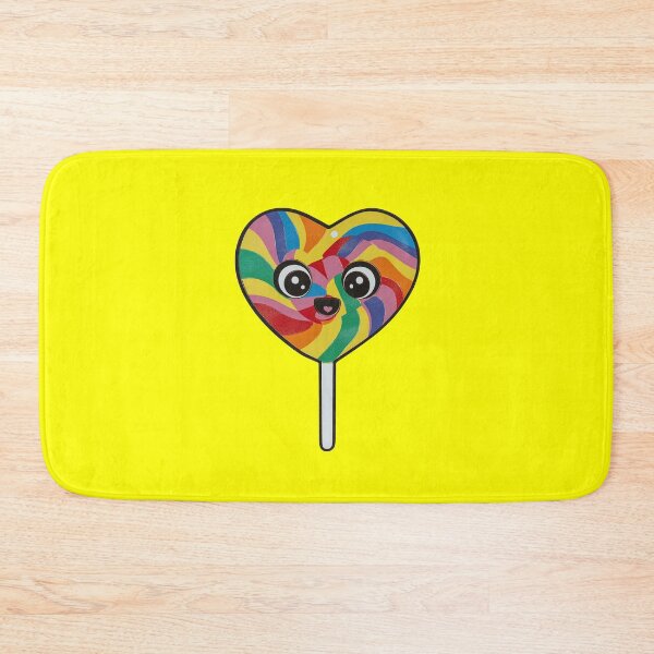 Item preview, Rainbow Love Heart Lollipop designed and sold by LivingWithDan.