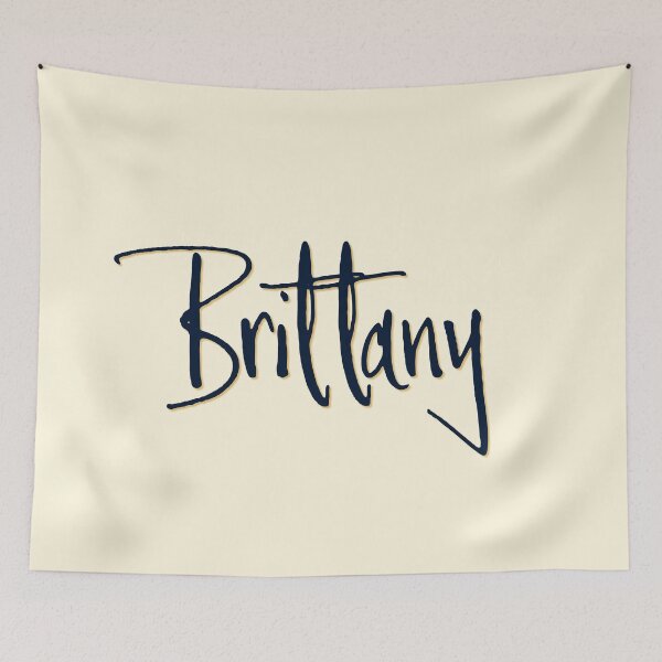 Item preview, BRITTANY personalized type design designed and sold by CharlottePlaceArt.