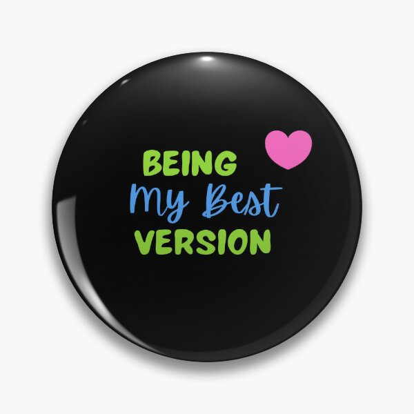 Item preview, Being My Best Version Typography Quote – Motivational Self Love Positive Mindset Aesthetic Text Design designed and sold by AESTHETIC-FLAIR.