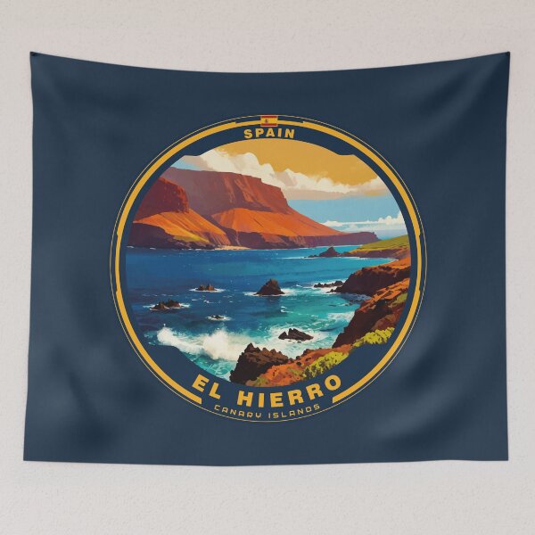 Item preview, El Hierro Canary Islands Spain designed and sold by Thistle-TShop.