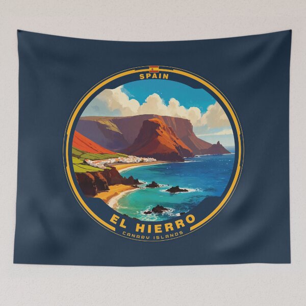 Item preview, El Hierro Canary Islands Spain designed and sold by Thistle-TShop.