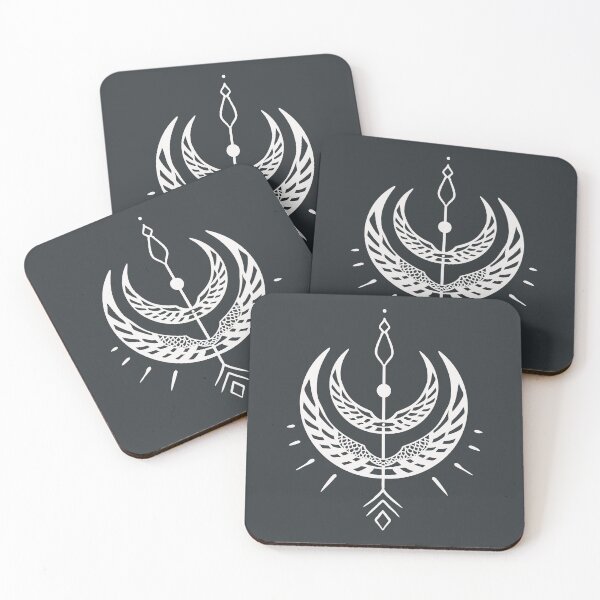 Item preview, Chi Tribe Symbol – Beige on Anthracite designed and sold by Dada Chi.