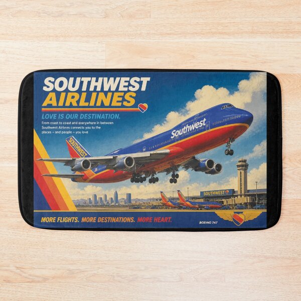 Item preview, Southwest Airlines Imaginary 747 Livery  designed and sold by RetroAviation.
