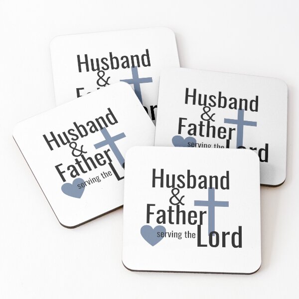 Item preview, Father & Husband serving the Lord designed and sold by The Trad Dream.