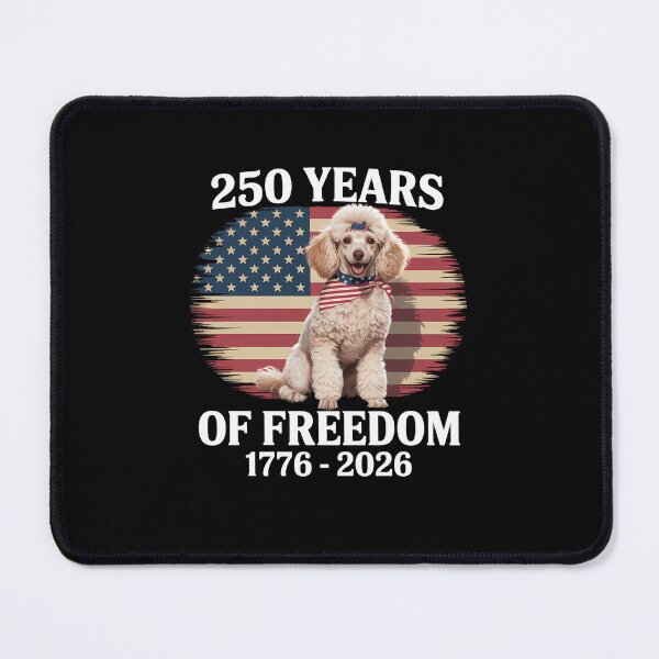 Item preview, 250 Years America Anniversary Poodle 250th Anniversary designed and sold by TyraYoung.