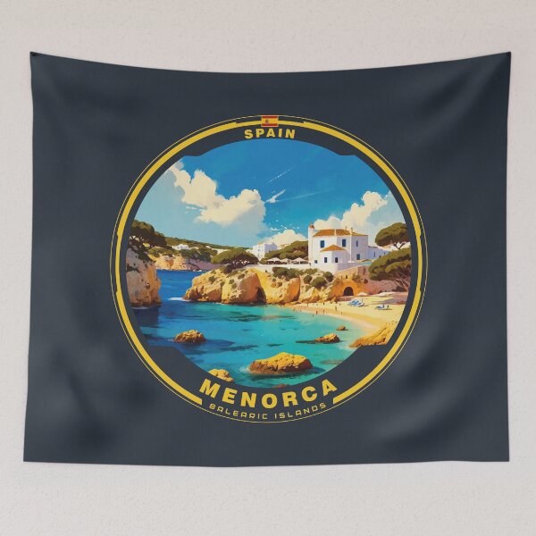 Item preview, Menorca Balearic Islands Spain designed and sold by Thistle-TShop.