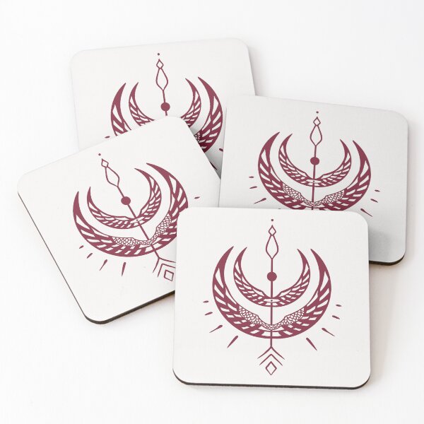 Item preview, Chi Tribe Symbol – Red on Beige designed and sold by Dada Chi.