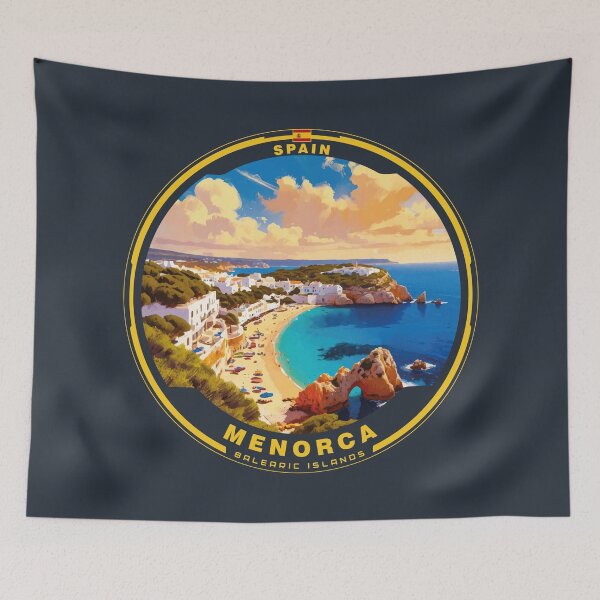 Item preview, Menorca Balearic Islands Spain designed and sold by Thistle-TShop.