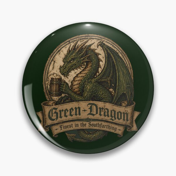 Item preview, Southfarthing Green Dragon Ale Label designed and sold by agearb.