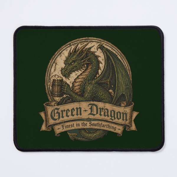 Item preview, Southfarthing Green Dragon Ale Label designed and sold by agearb.