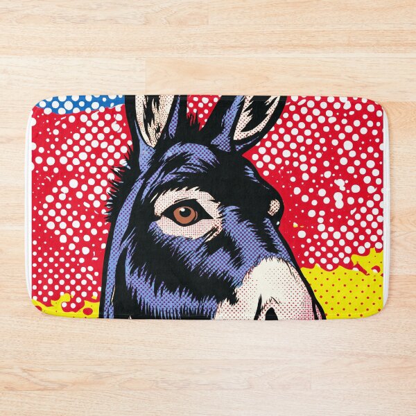 Item preview, Pop Art Donkey Portrait designed and sold by lautir.