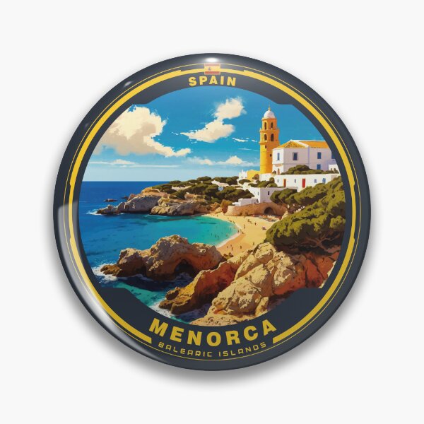 Item preview, Menorca Balearic Islands Spain designed and sold by Thistle-TShop.