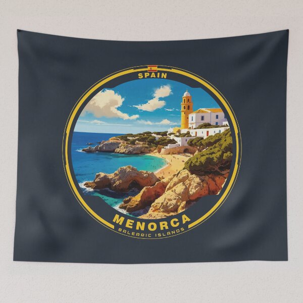 Item preview, Menorca Balearic Islands Spain designed and sold by Thistle-TShop.