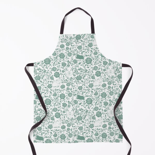 Item preview, Guinea Pig Pattern | Cute Cavy Aesthetic Animal Design in Green designed and sold by WildLakePatterns.