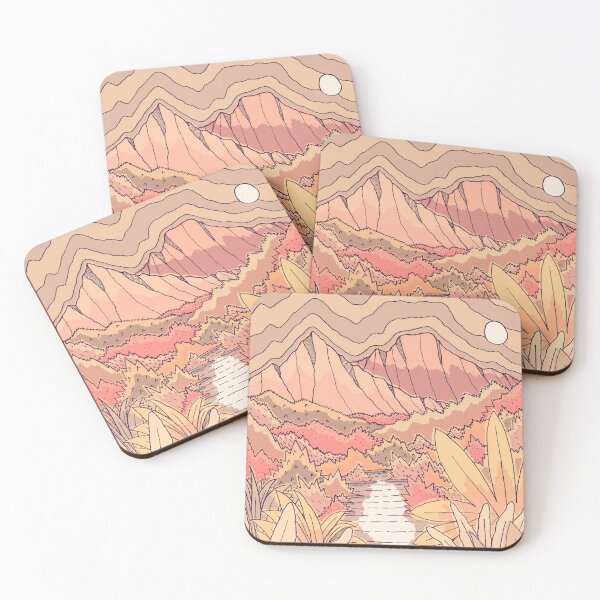Item preview, Summer mountain pass designed and sold by Swadeillustrations.
