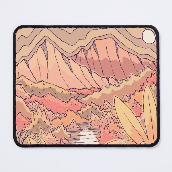 Item preview, Summer mountain pass designed and sold by Swadeillustrations.