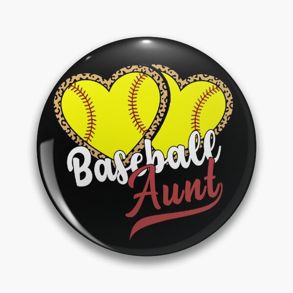 Item preview, Softball Aunt Leopard Heart Cute Design designed and sold by KIROSALS.