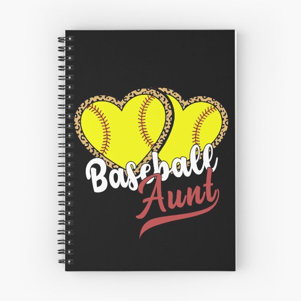 Item preview, Softball Aunt Leopard Heart Cute Design designed and sold by KIROSALS.