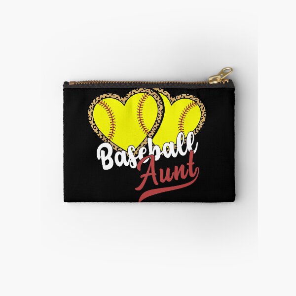 Item preview, Softball Aunt Leopard Heart Cute Design designed and sold by KIROSALS.