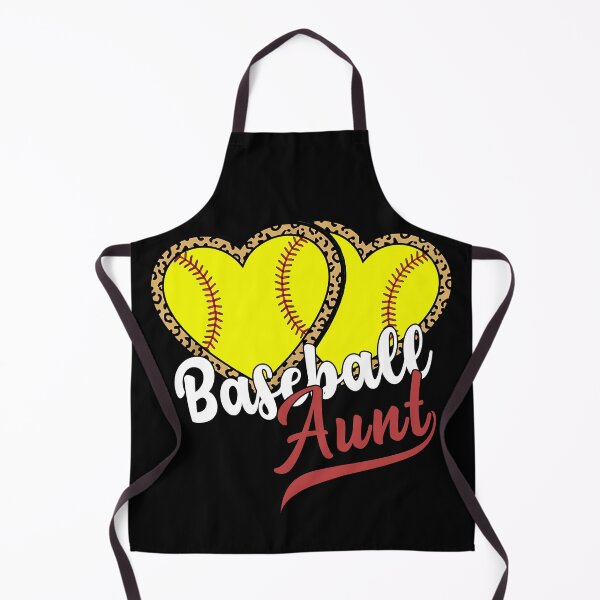 Item preview, Softball Aunt Leopard Heart Cute Design designed and sold by KIROSALS.
