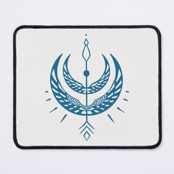 Item preview, Chi Tribe Symbol – Petrol on Beige designed and sold by Dada Chi.