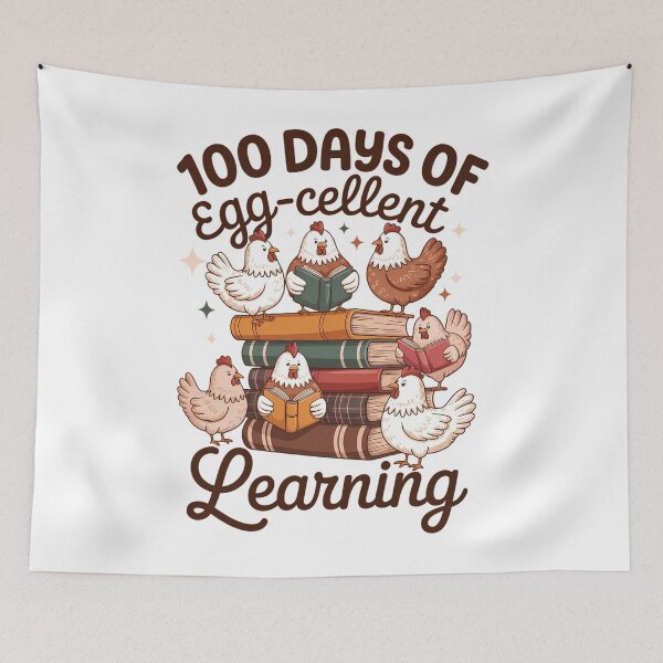 Item preview, 100 Days Egg-stra Smarter Teacher Kids 100th Day of School designed and sold by TrinaEspinoza.