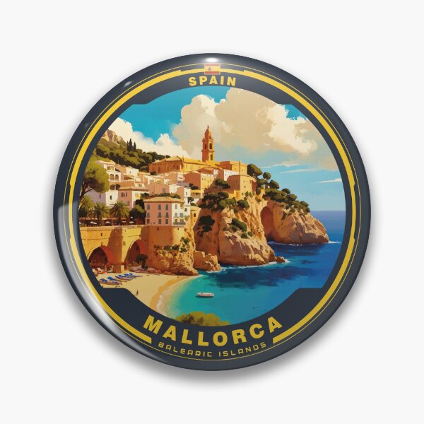 Item preview, Mallorca Balearic Islands Spain designed and sold by Thistle-TShop.